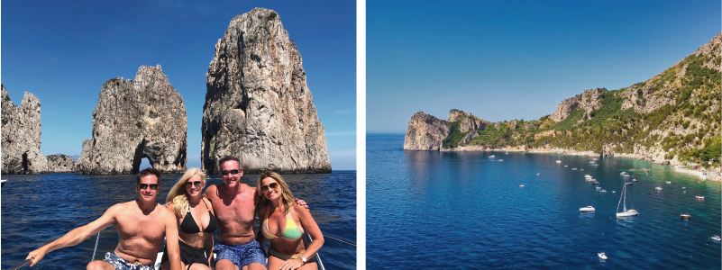 Capri and Nerano private boat tour