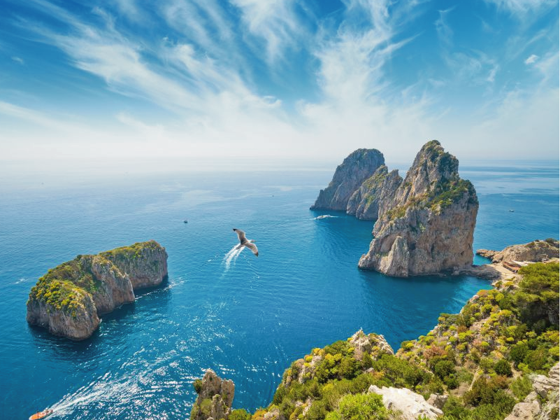 Capri private boat tour