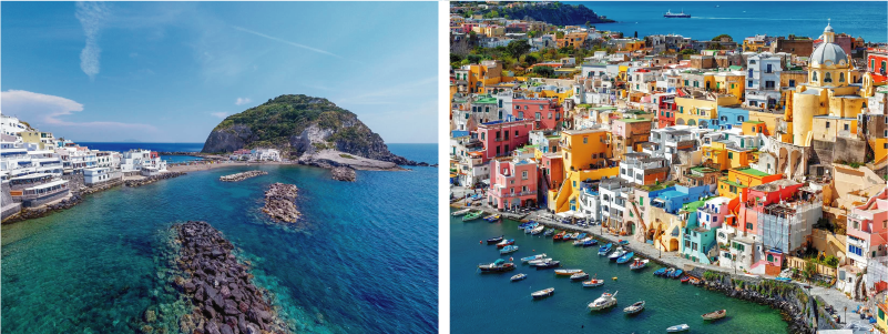 Ischia & Procida boat tour